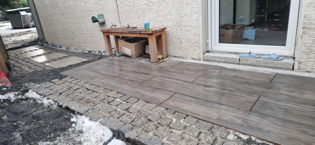 Terrasse Eingang Unna